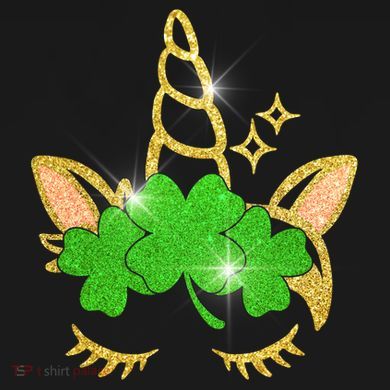 Unicorn Face St. Patrick's Day Women's T-Shirt