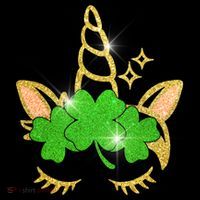 Unicorn Face St. Patrick's Day Women's T-Shirt thumb 6