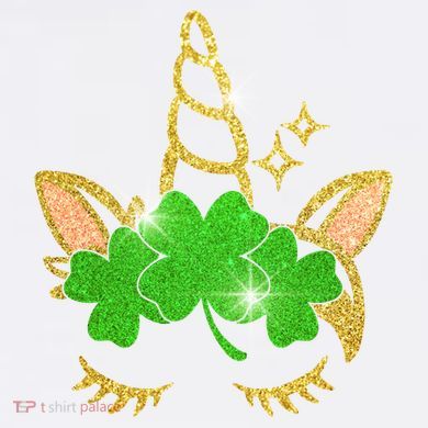 Unicorn Face St. Patrick's Day Comfort Colors Garment-Dyed Hooded Sweatshirt