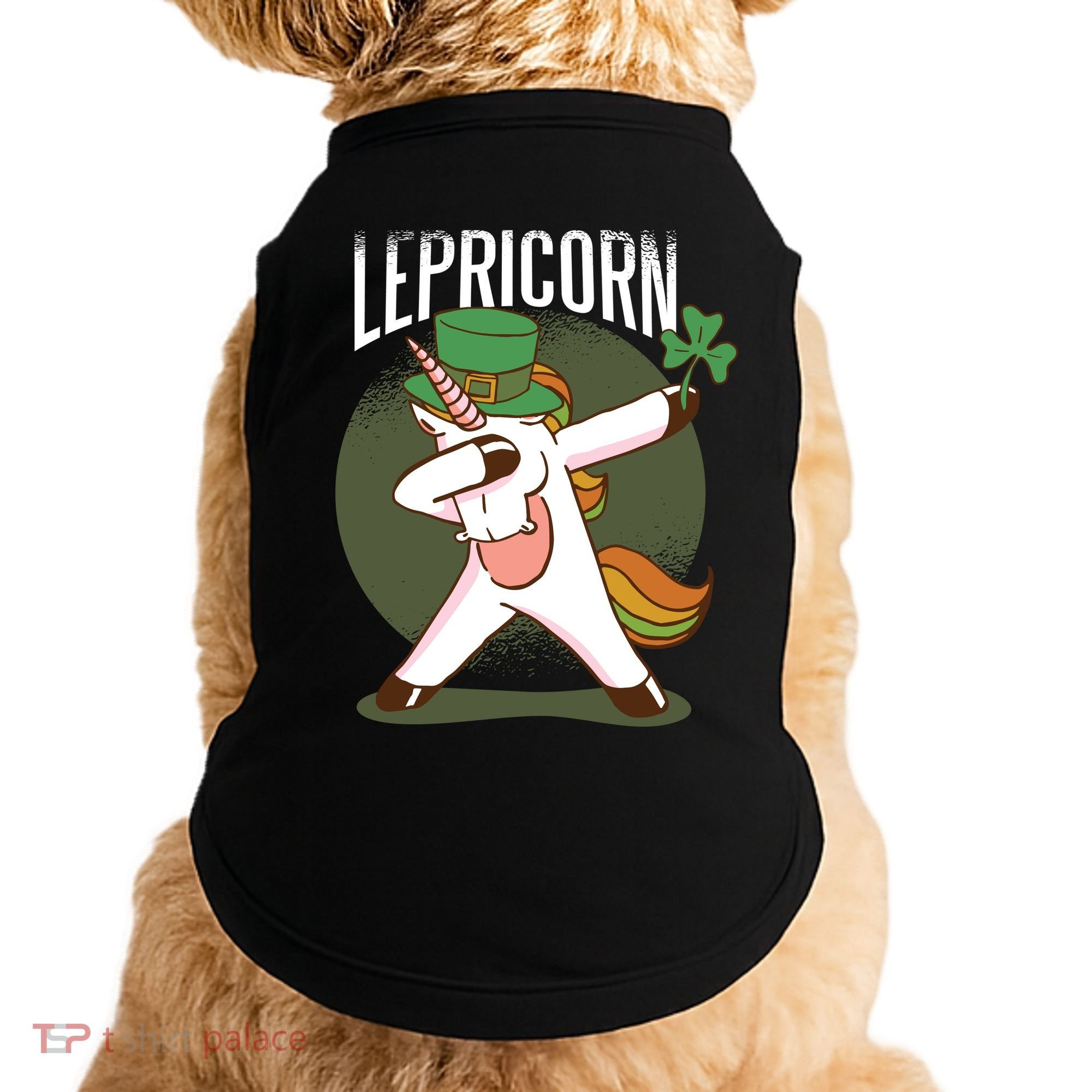 Unicorn Leprechaun Doggie Tank