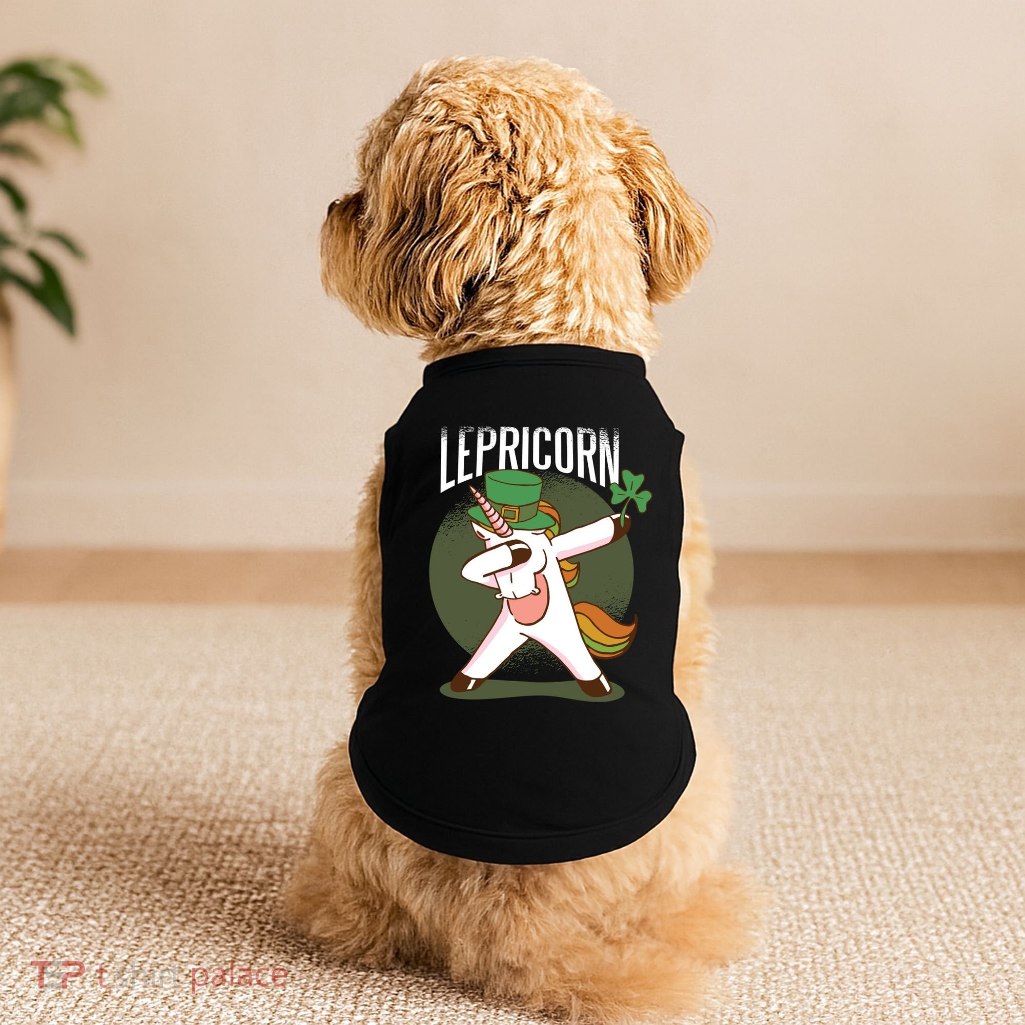 Unicorn Leprechaun Doggie Tank