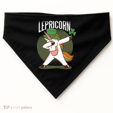 Unicorn Leprechaun USA-Made Doggie Bandana