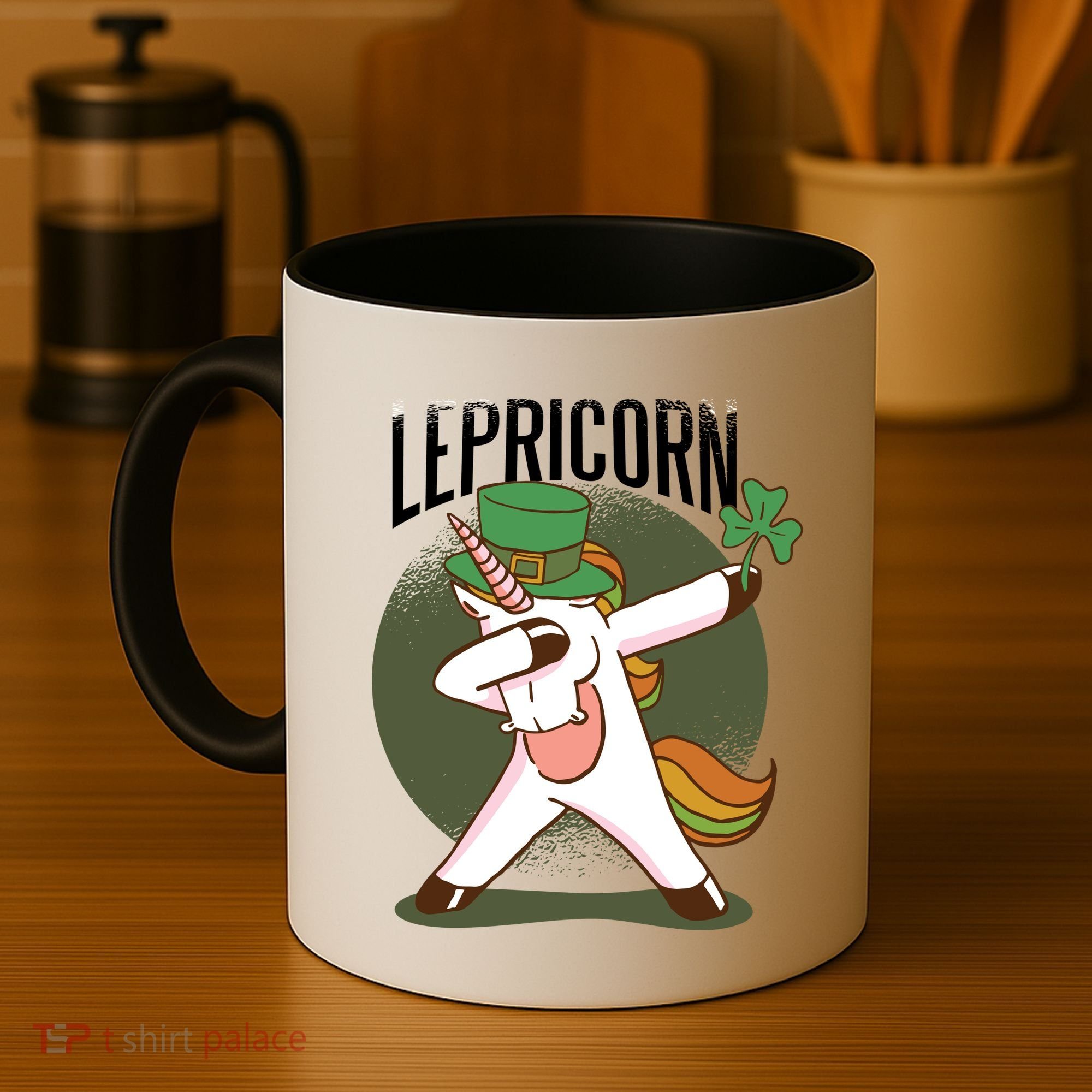 Unicorn Leprechaun Coffee Mug