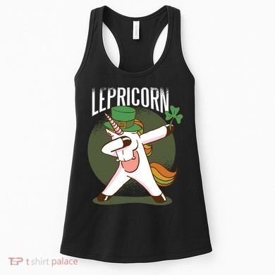 Unicorn Leprechaun Women's Tank Top