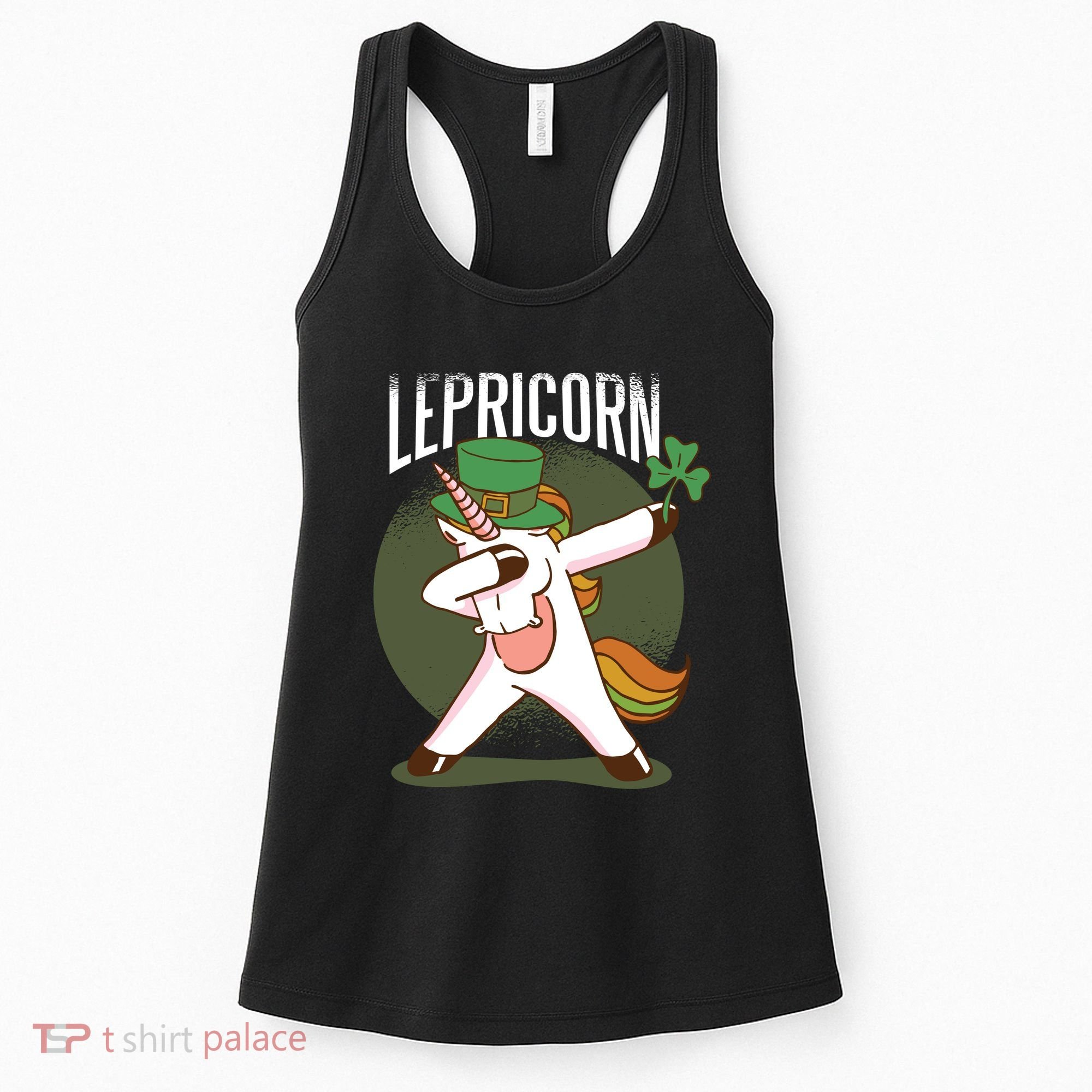 Unicorn Leprechaun Women's Tank Top