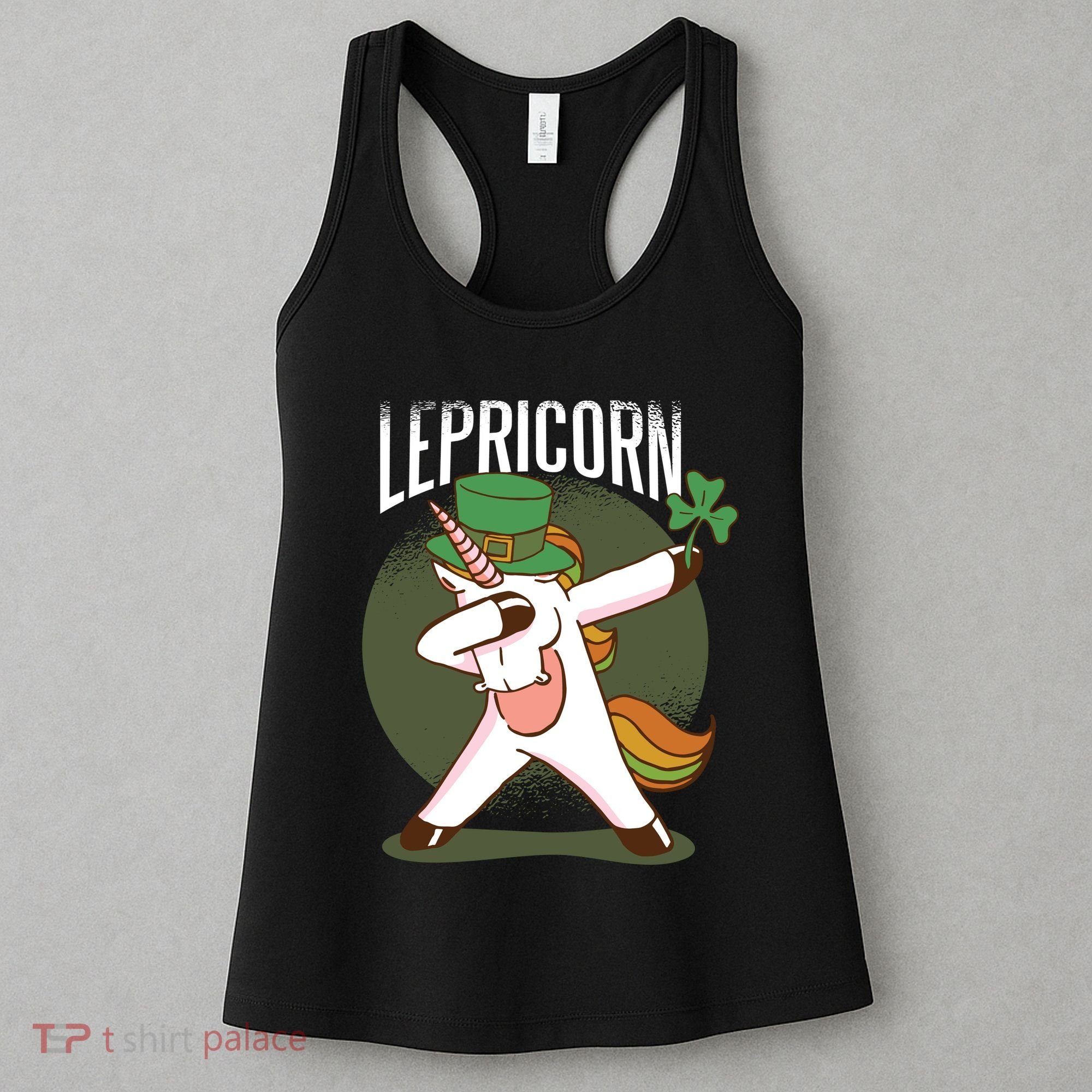 Unicorn Leprechaun Women's Tank Top