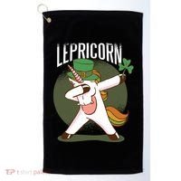 Unicorn Leprechaun Golf Towel thumb 0