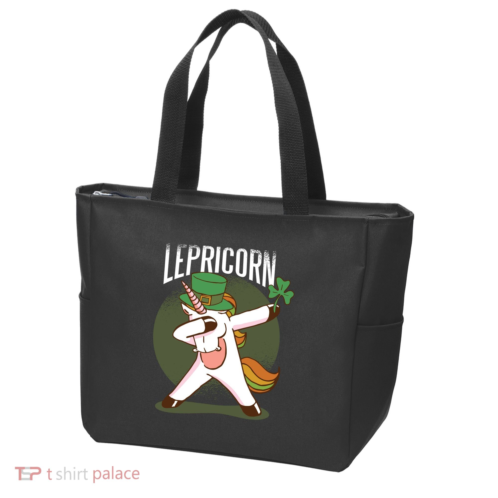 Unicorn Leprechaun Tote Bag