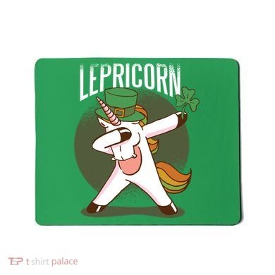 Unicorn Leprechaun Mousepad