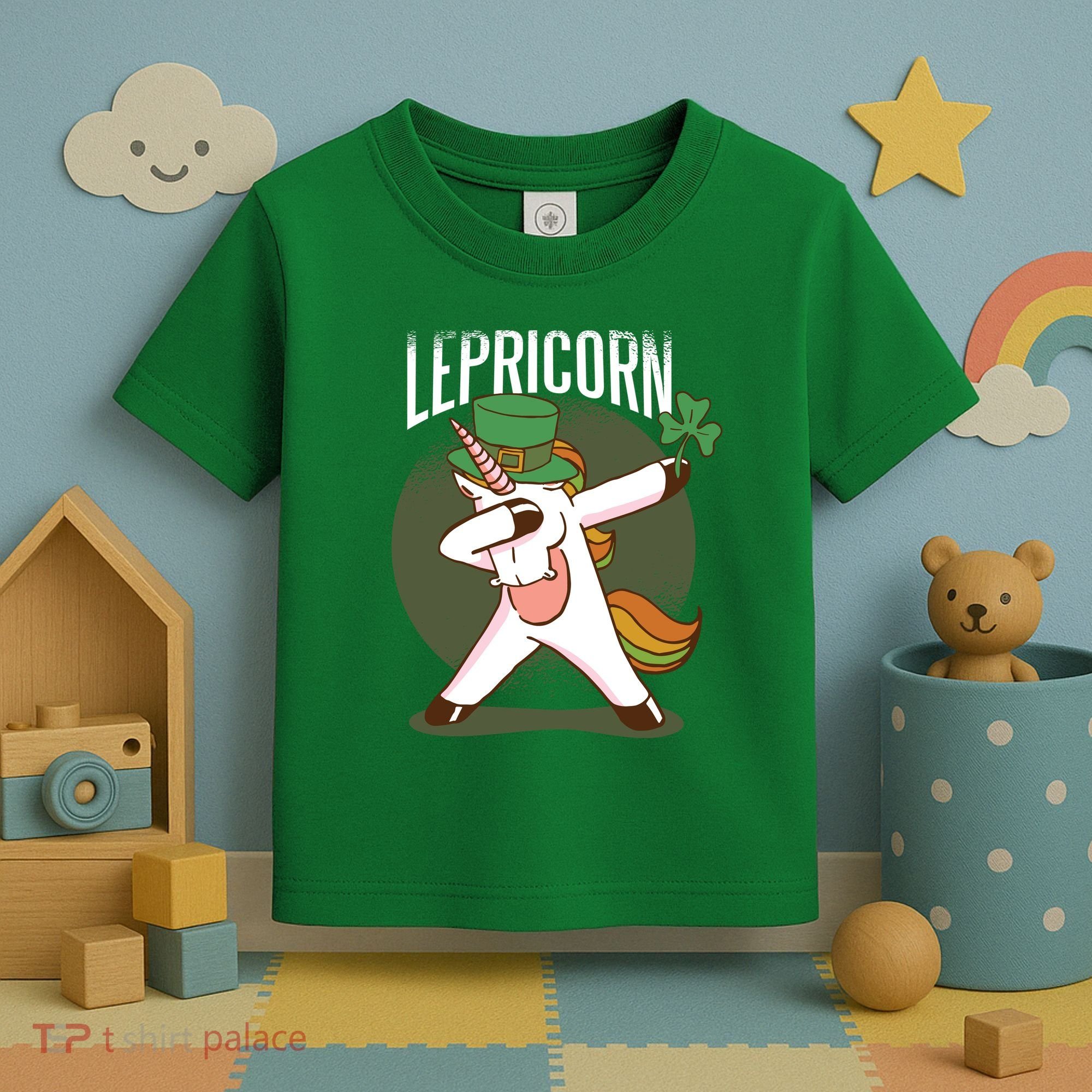 Unicorn Leprechaun Toddler T-Shirt