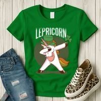Unicorn Leprechaun Women's T-Shirt thumb 3