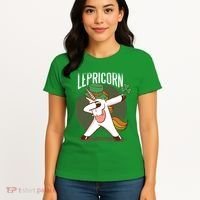 Unicorn Leprechaun Women's T-Shirt thumb 4