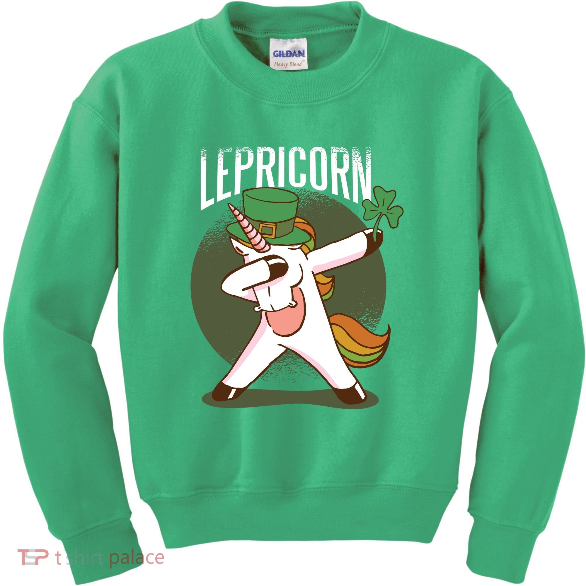Unicorn Leprechaun Kids Sweatshirt