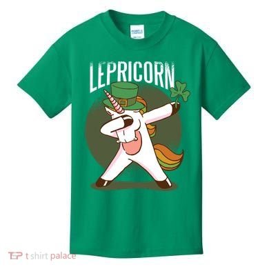 Unicorn Leprechaun Kids T-Shirt