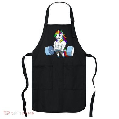 Unicorn Lifting Weights Apron