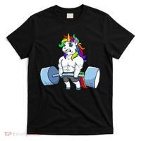 Unicorn Lifting Weights T-Shirt thumb 0