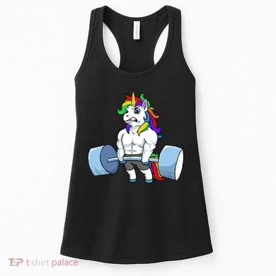 Unicorn Lifting Weights Women's Tank Top