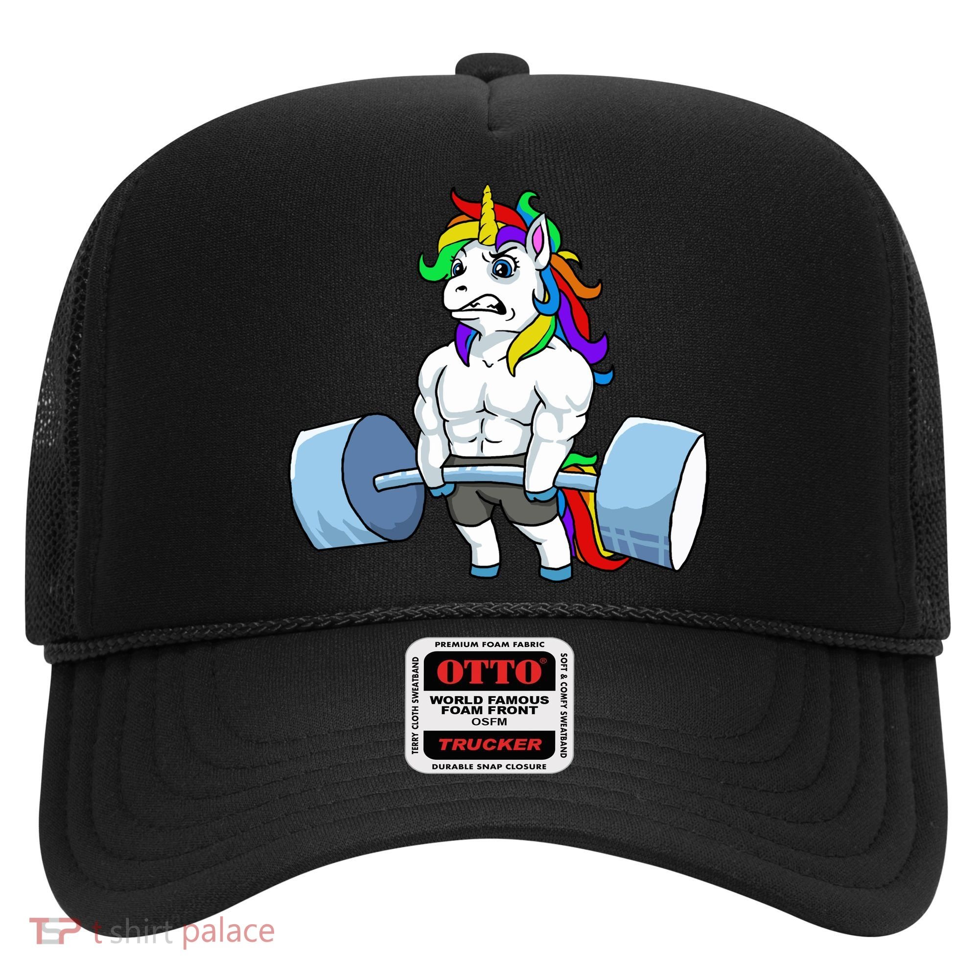 Unicorn Lifting Weights Hat