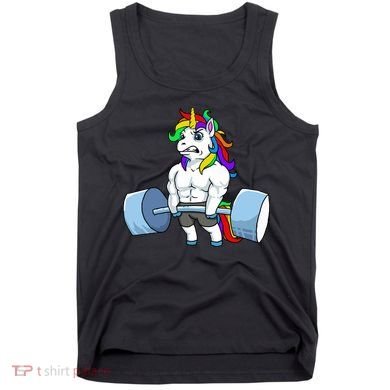 Unicorn Lifting Weights Tank Top