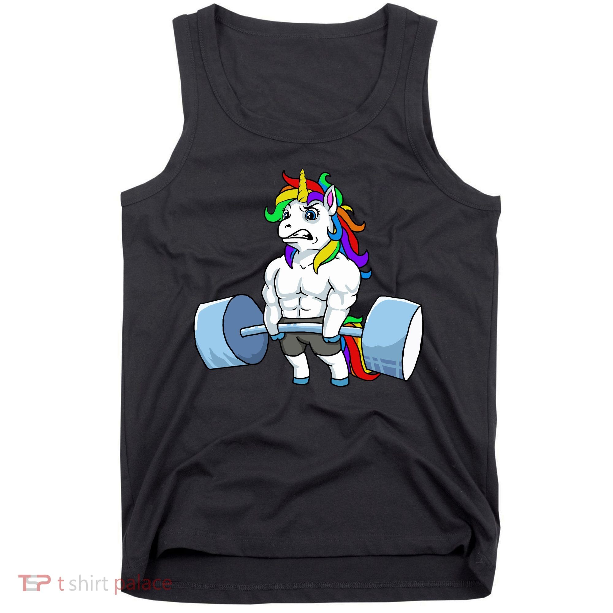 Unicorn Lifting Weights Tank Top