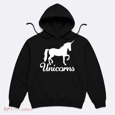 Unicorn Logo Hoodie