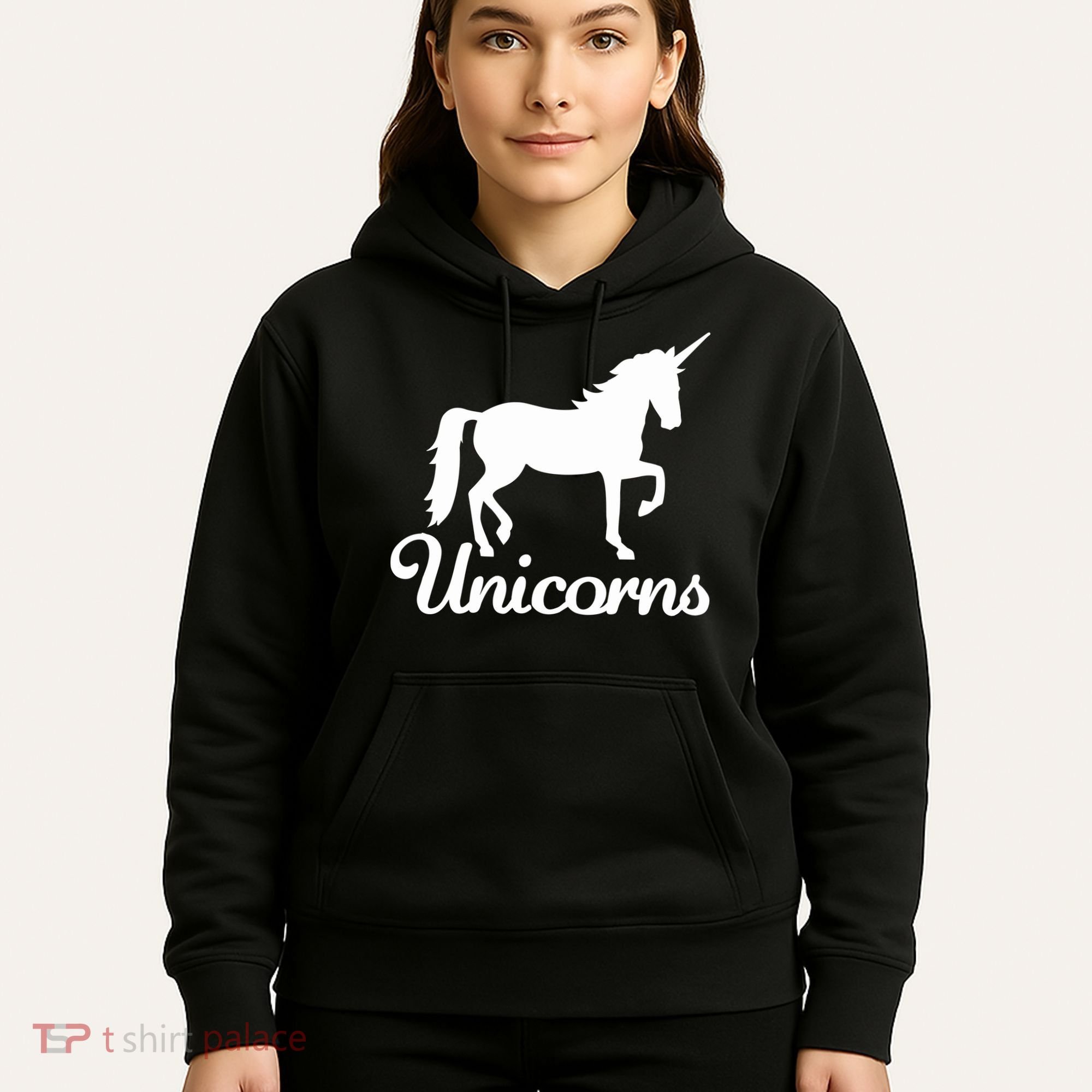 Unicorn Logo Hoodie