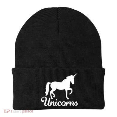 Unicorn Logo Beanie