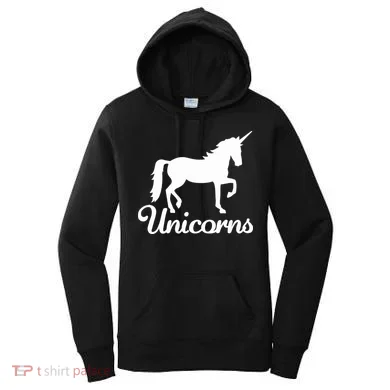 Unicorn Logo Women's Hoodie