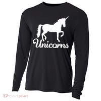 Unicorn Logo Cooling Performance Long Sleeve Crew thumb 0