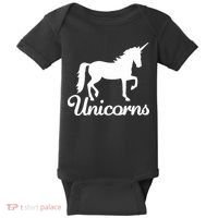Unicorn Logo Baby Bodysuit thumb 0