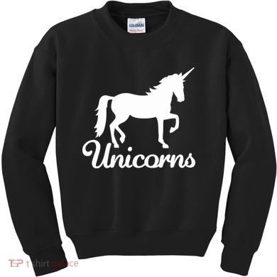 Unicorn Logo Kids Sweatshirt