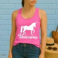 Unicorn Logo Women's Tank Top thumb 2