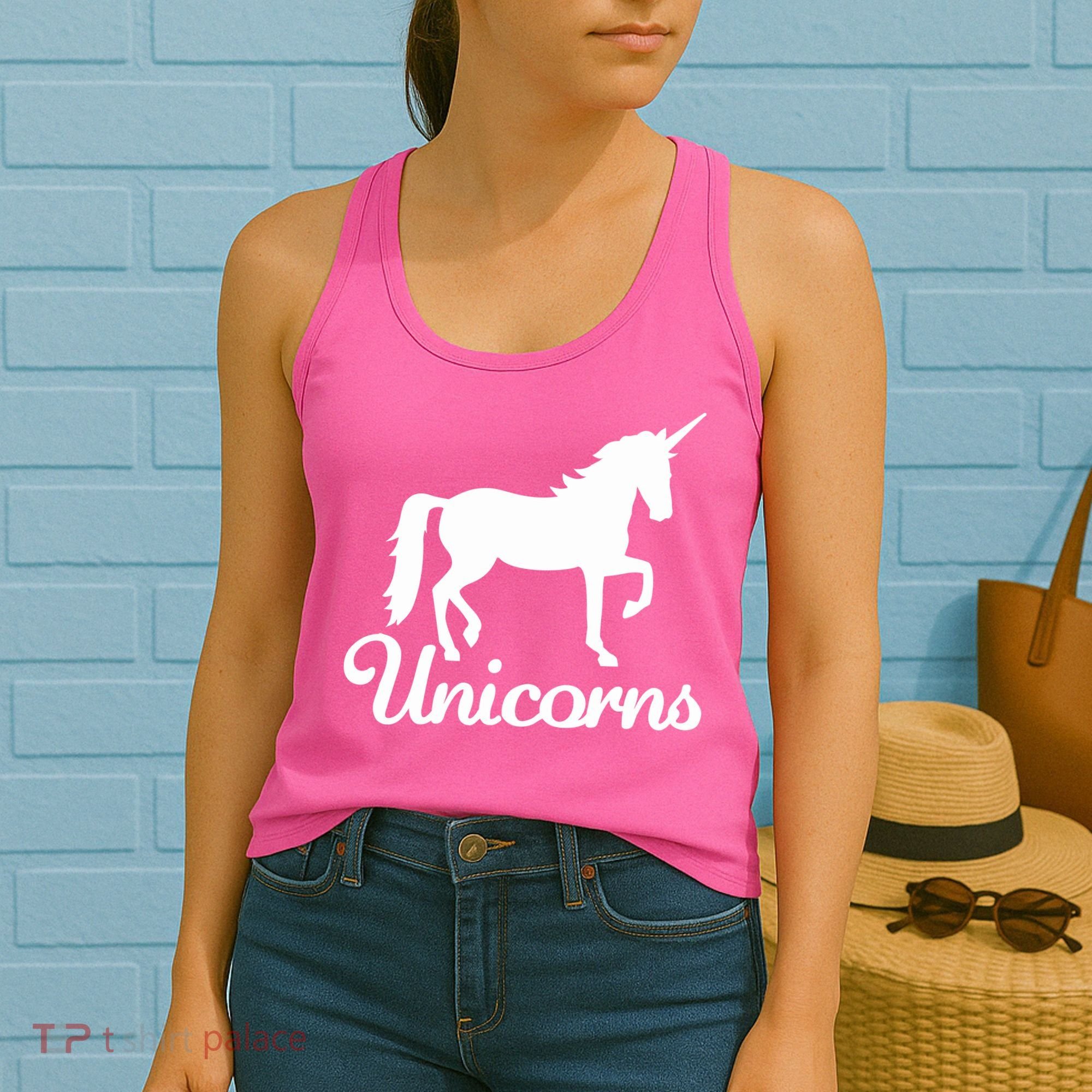 Unicorn Logo Women's Tank Top