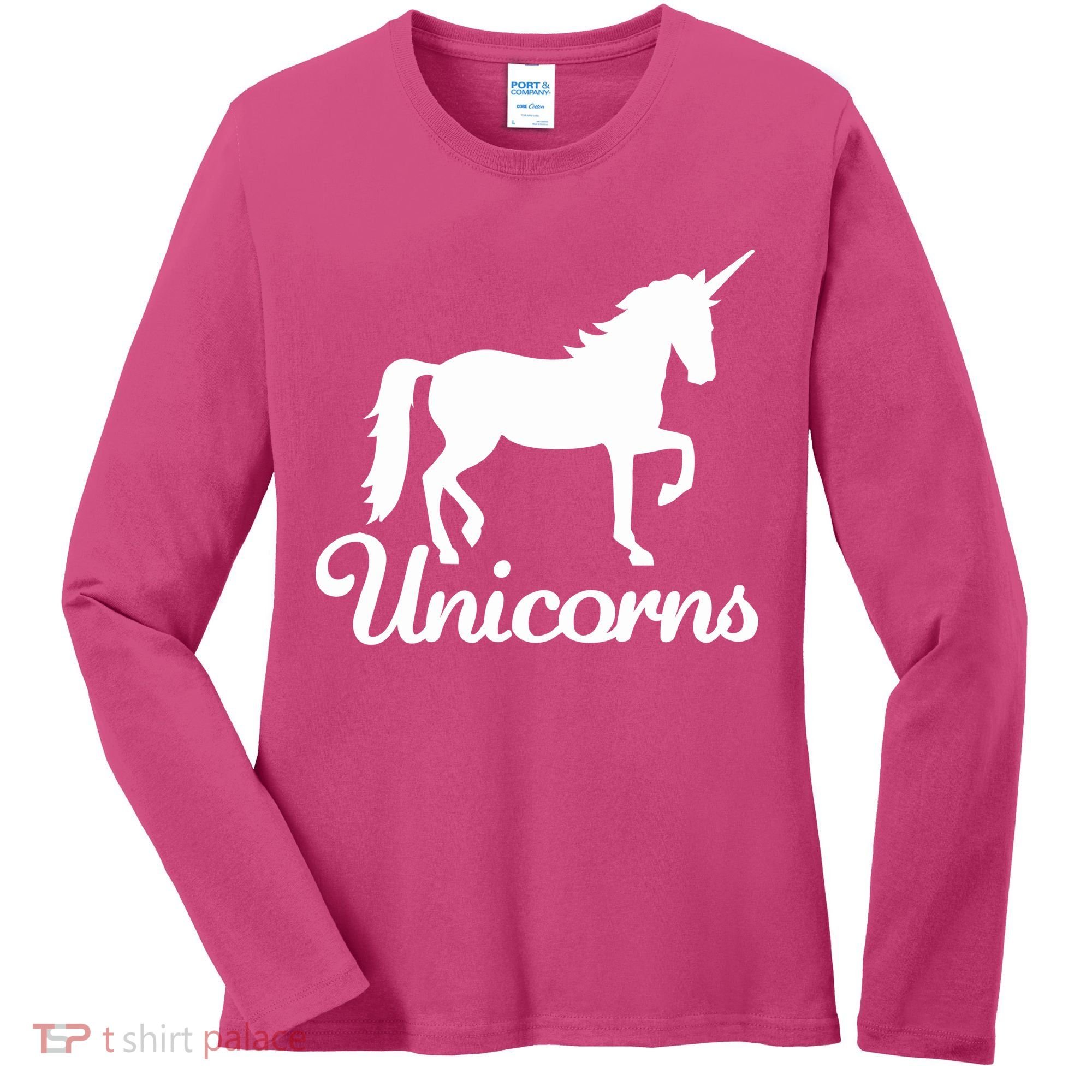 Unicorn Logo Women's Long Sleeve Shirt