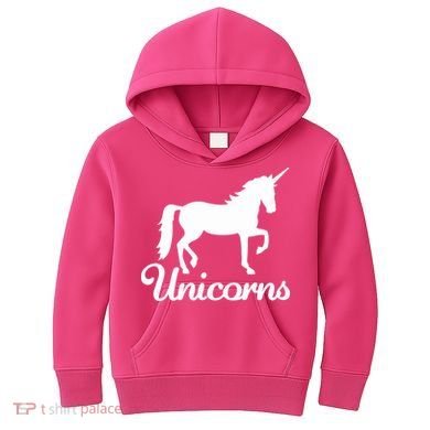 Unicorn Logo Kids Hoodie