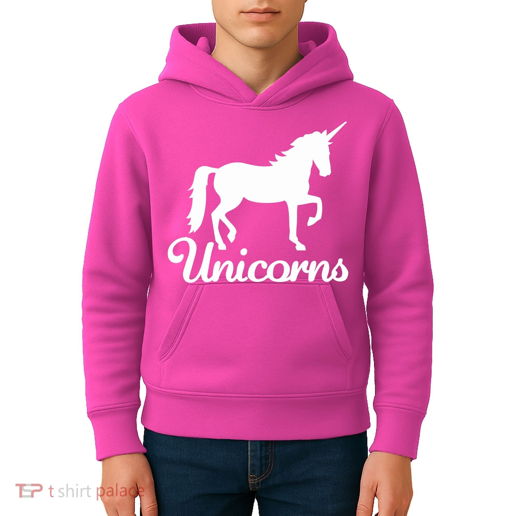 Unicorn Logo Kids Hoodie