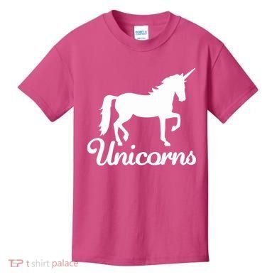 Unicorn Logo Kids T-Shirt