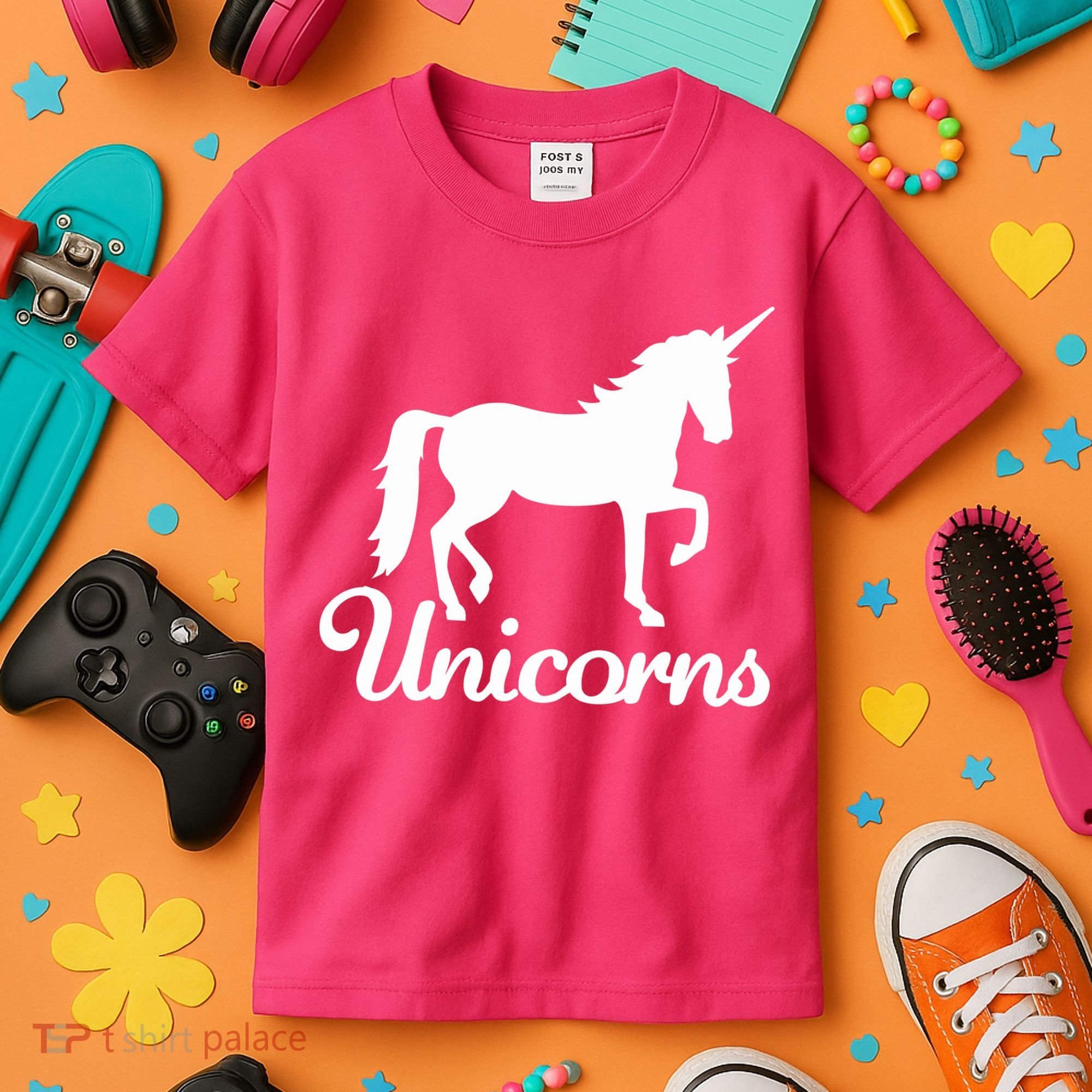 Unicorn Logo Kids T-Shirt
