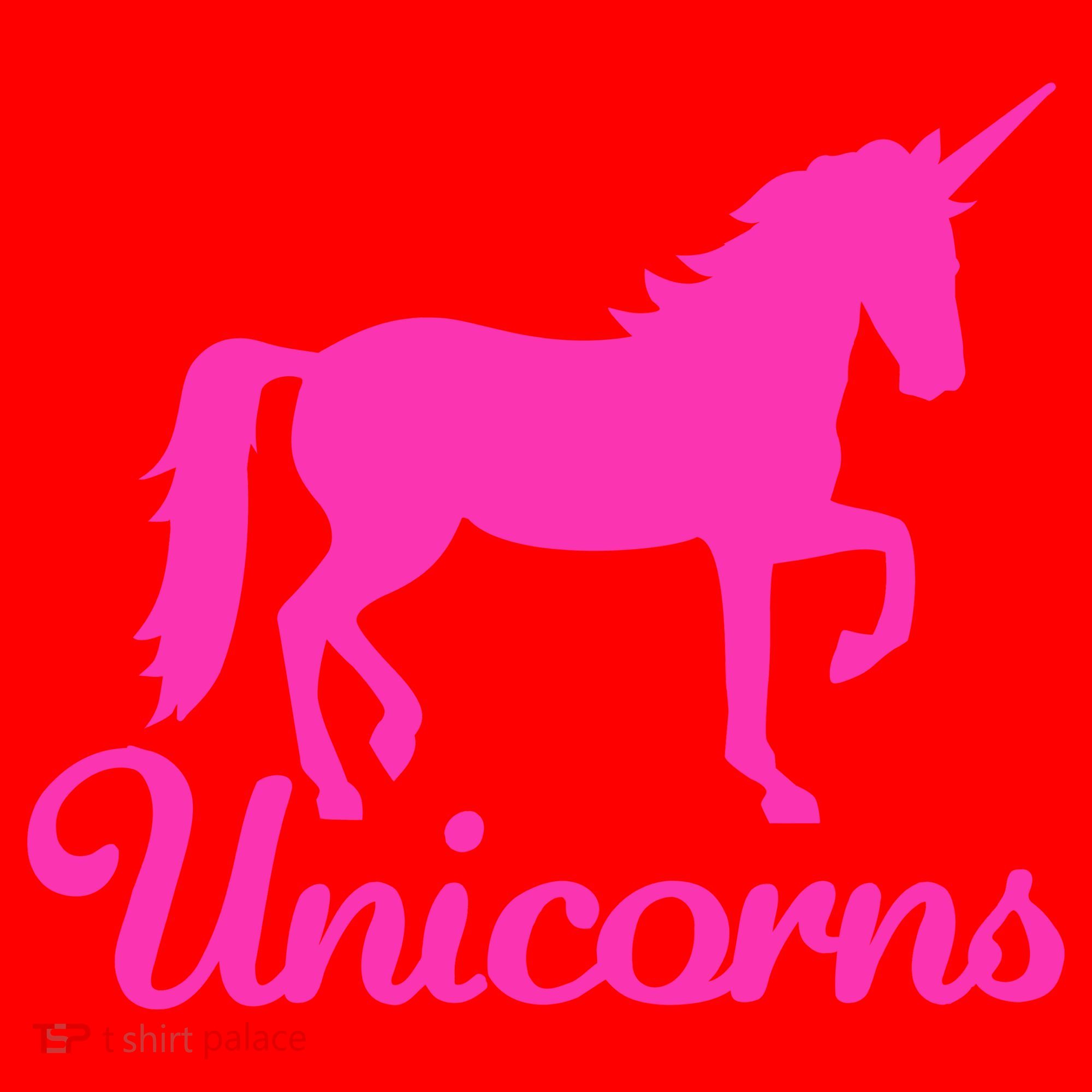 Unicorn Logo Santa Hat