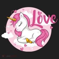 Unicorn Love  Women's Sweatshirt thumb 2