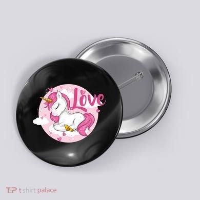 Unicorn Love  Button