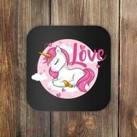 Unicorn Love  Coaster thumb 0