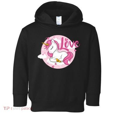 Unicorn Love  Toddler Hoodie