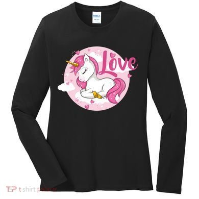 Unicorn Love  Women's Long Sleeve Shirt