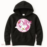 Unicorn Love  Kids Hoodie thumb 0