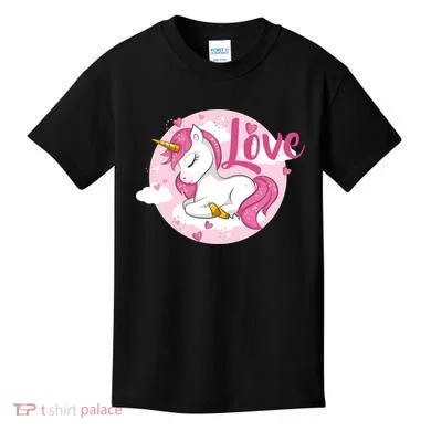 Unicorn Love  Kids T-Shirt