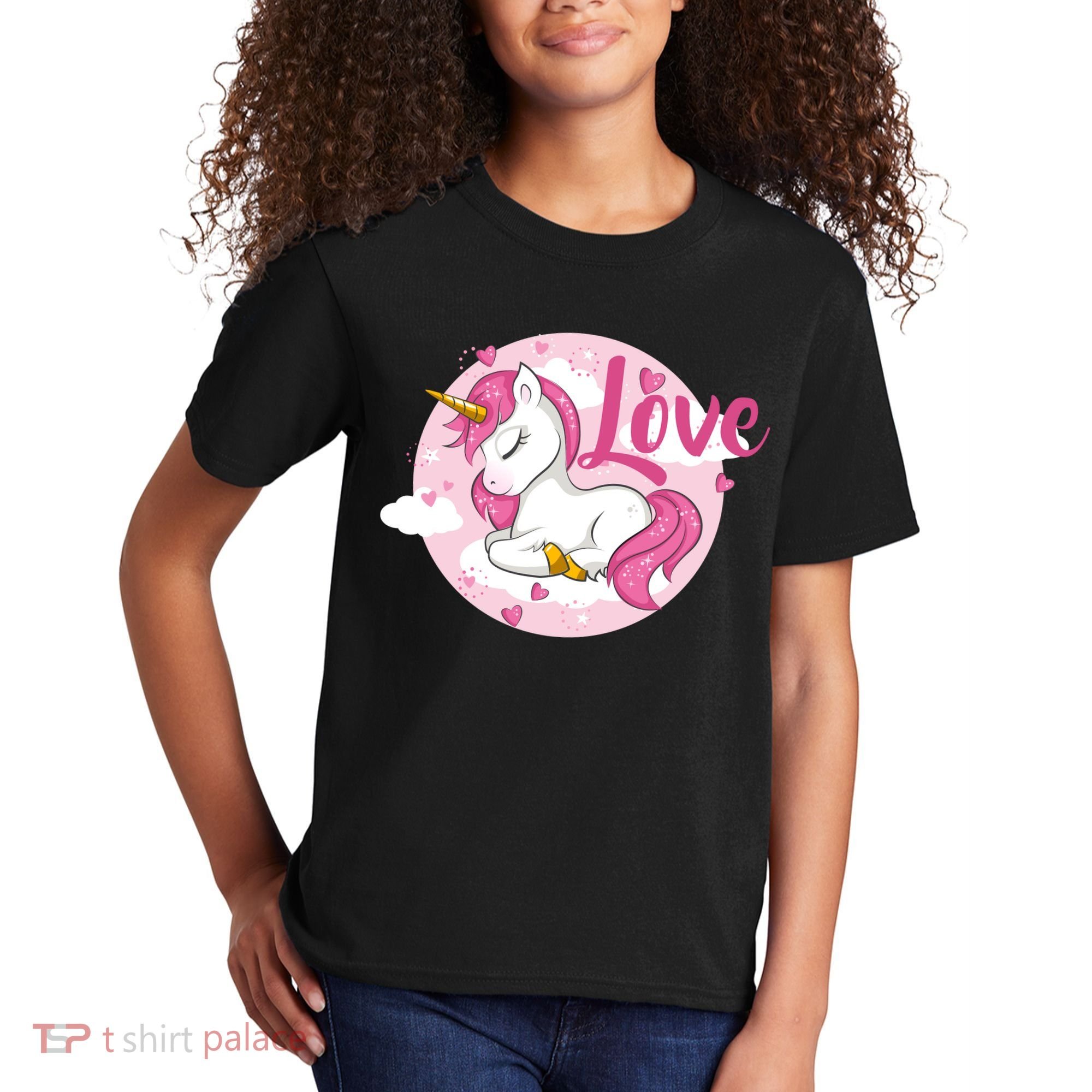 Unicorn Love  Kids T-Shirt