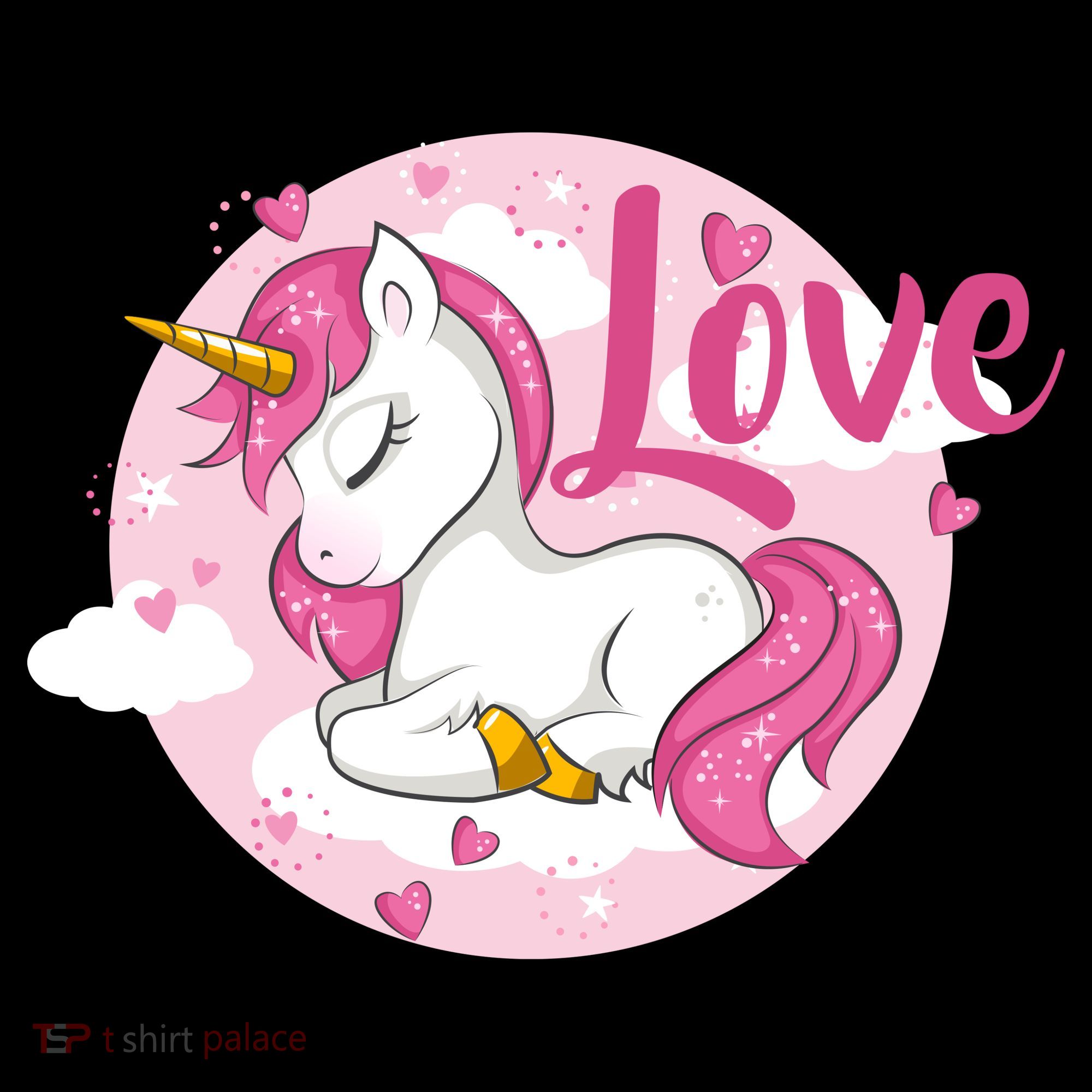 Unicorn Love  Kids T-Shirt