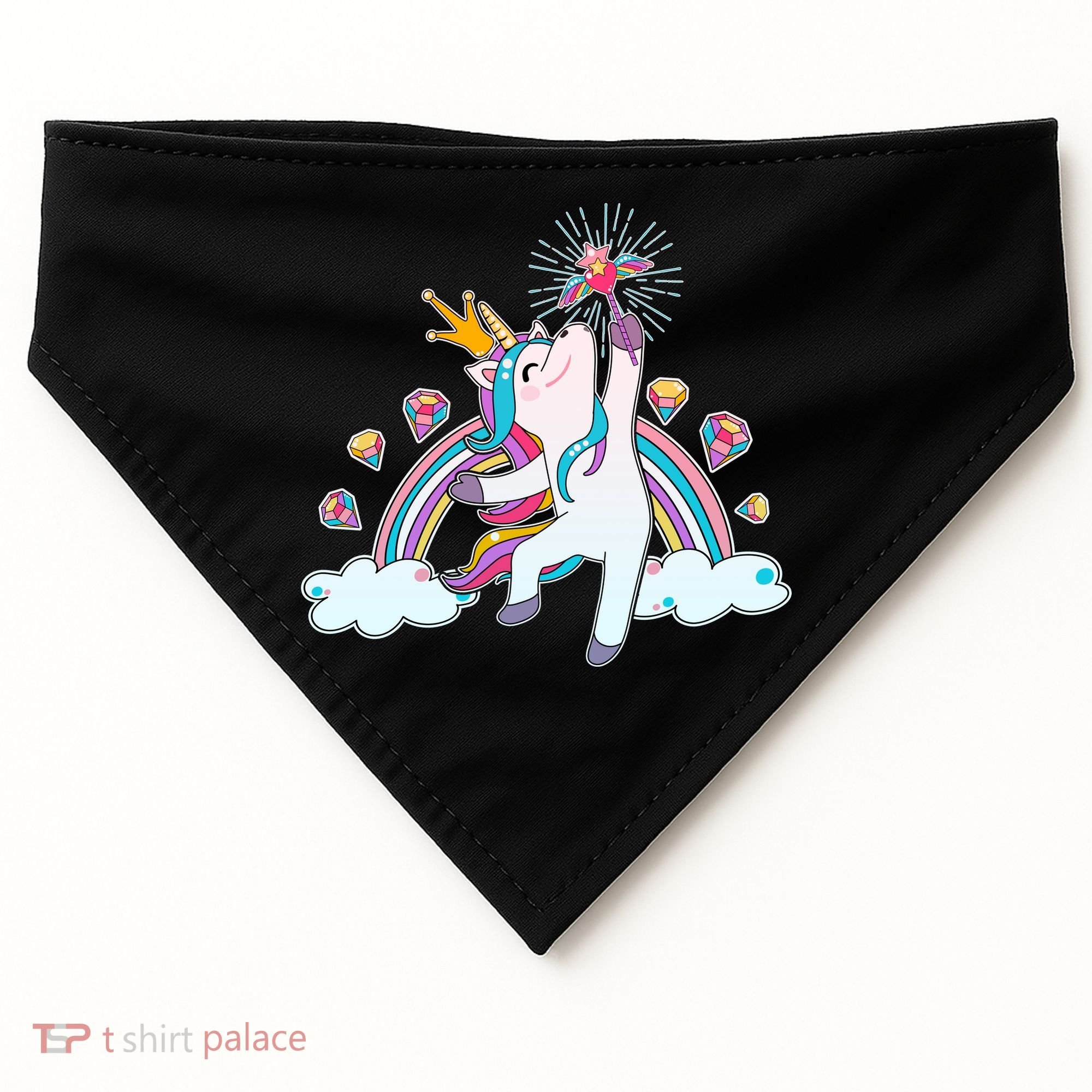 Unicorn Magic USA-Made Doggie Bandana