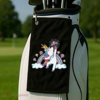 Unicorn Magic Golf Towel thumb 2